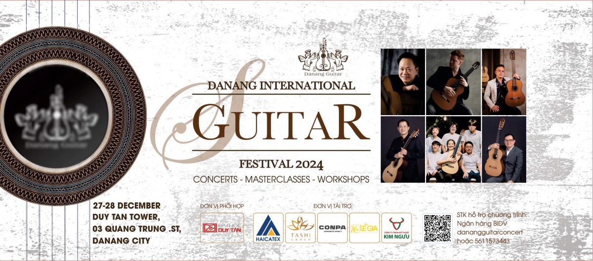 Da Nang to host international guitar festival for first time